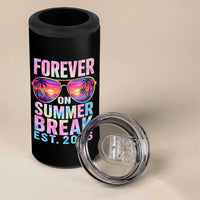 Retired Teacher 4 in 1 Can Cooler Tumbler Forever On Summer Break Retirement 2026
