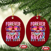 Retired Teacher Ceramic Ornament Forever On Summer Break Retirement 2026