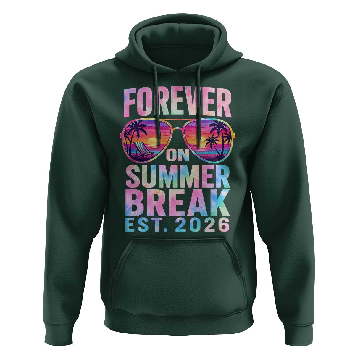 Retired Teacher Hoodie Forever On Summer Break Retirement 2026