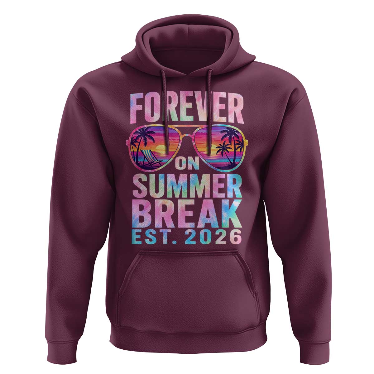Retired Teacher Hoodie Forever On Summer Break Retirement 2026