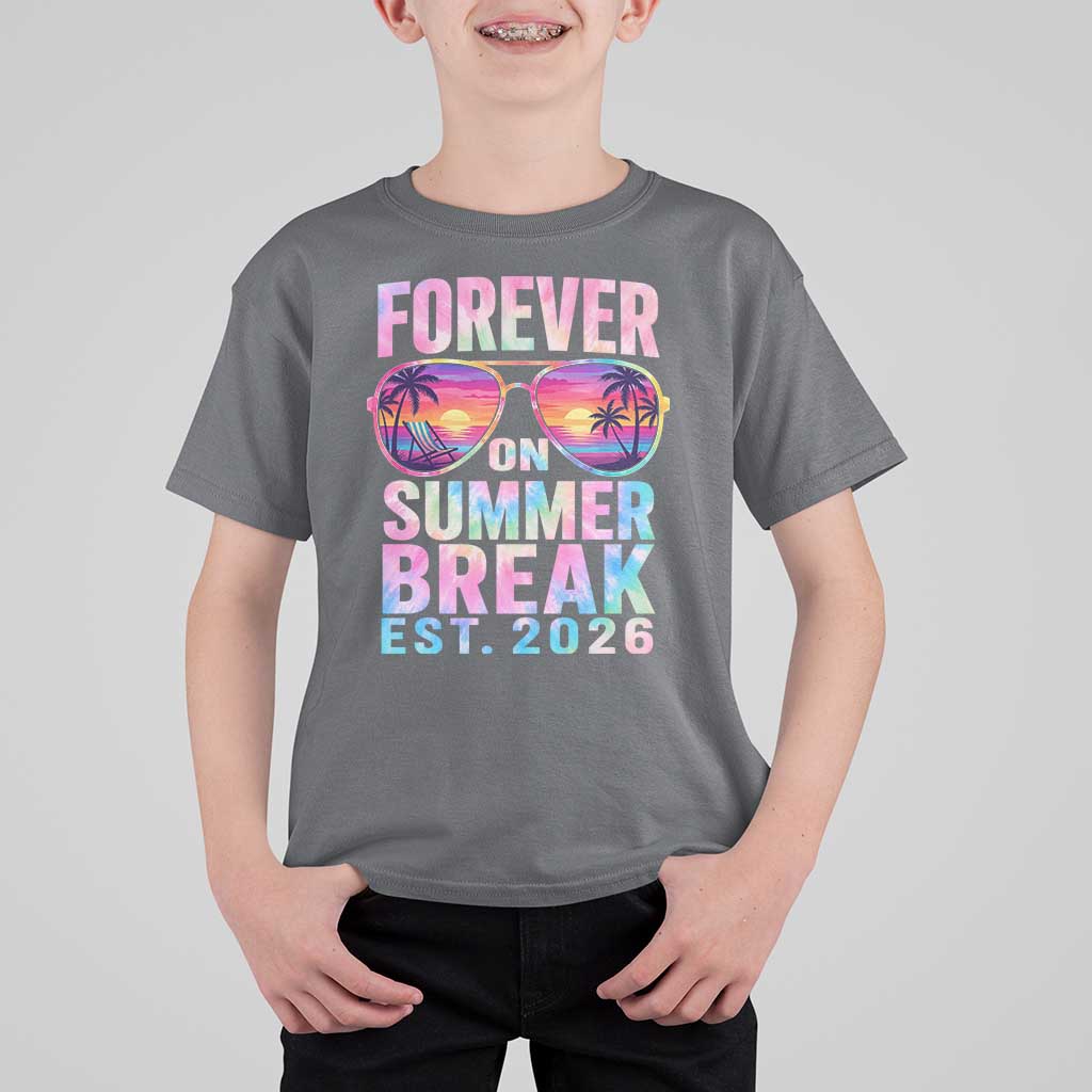 Retired Teacher T Shirt For Kid Forever On Summer Break Retirement 2026