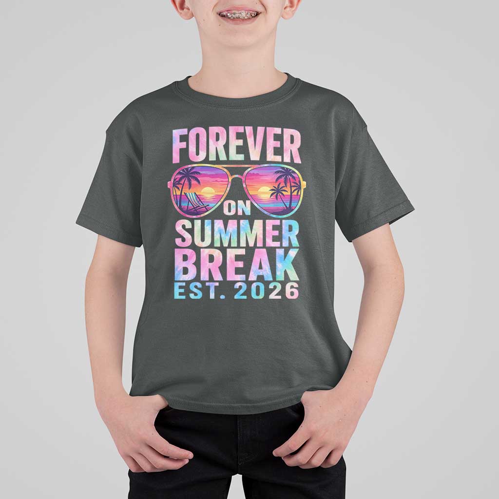 Retired Teacher T Shirt For Kid Forever On Summer Break Retirement 2026