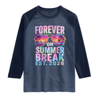 Retired Teacher Raglan Shirt Forever On Summer Break Retirement 2026