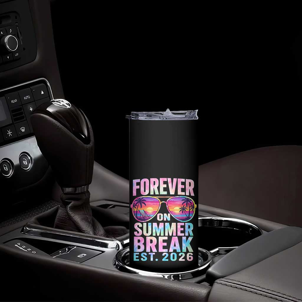 Retired Teacher Skinny Tumbler Forever On Summer Break Retirement 2026
