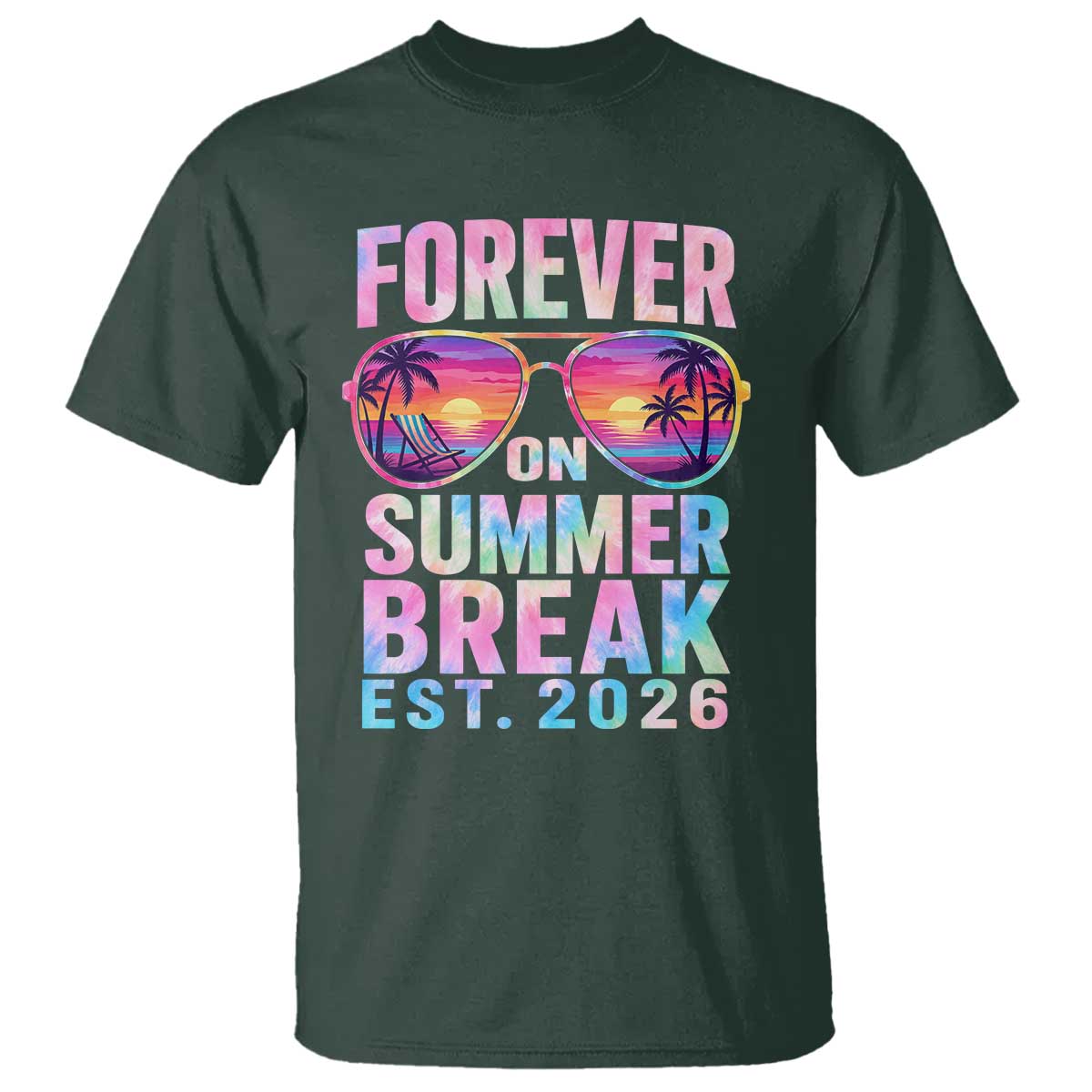 Retired Teacher T Shirt Forever On Summer Break Retirement 2026