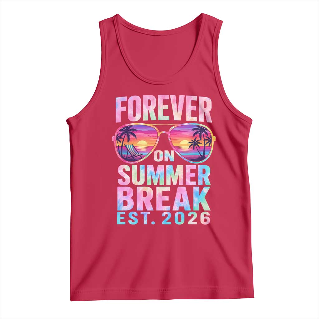 Retired Teacher Tank Top Forever On Summer Break Retirement 2026
