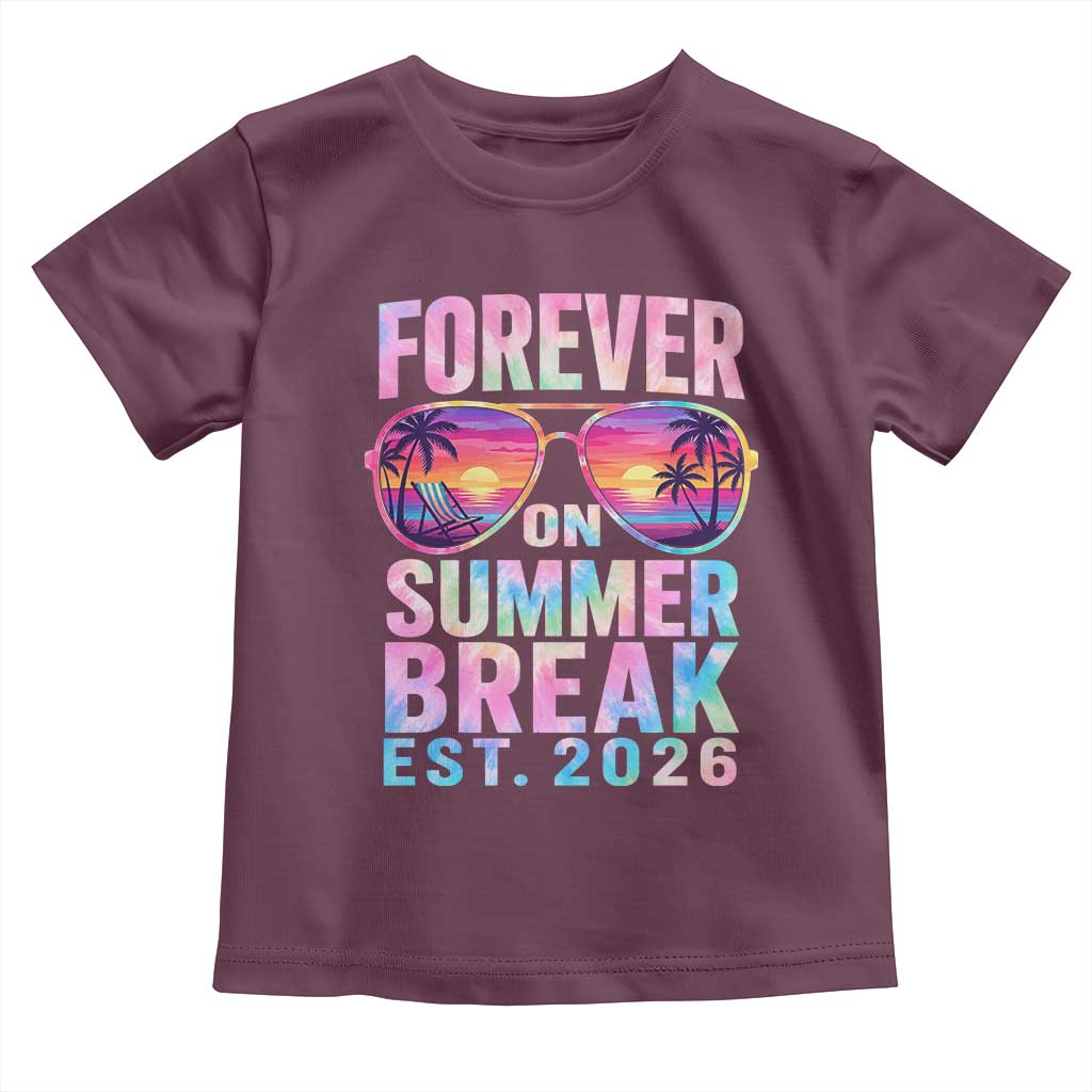 Retired Teacher Toddler T Shirt Forever On Summer Break Retirement 2026