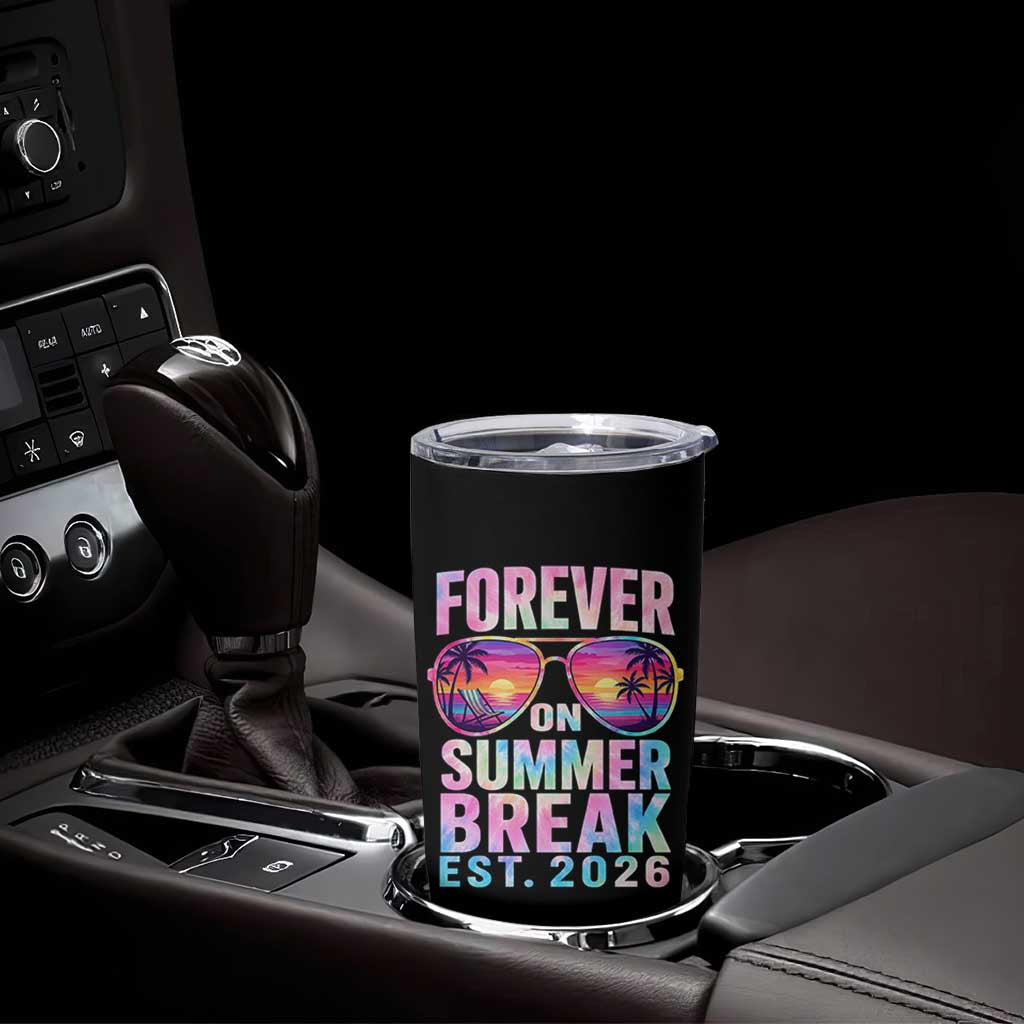 Retired Teacher Tumbler Cup Forever On Summer Break Retirement 2026