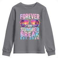 Retired Teacher Youth Sweatshirt Forever On Summer Break Retirement 2026