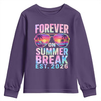 Retired Teacher Youth Sweatshirt Forever On Summer Break Retirement 2026