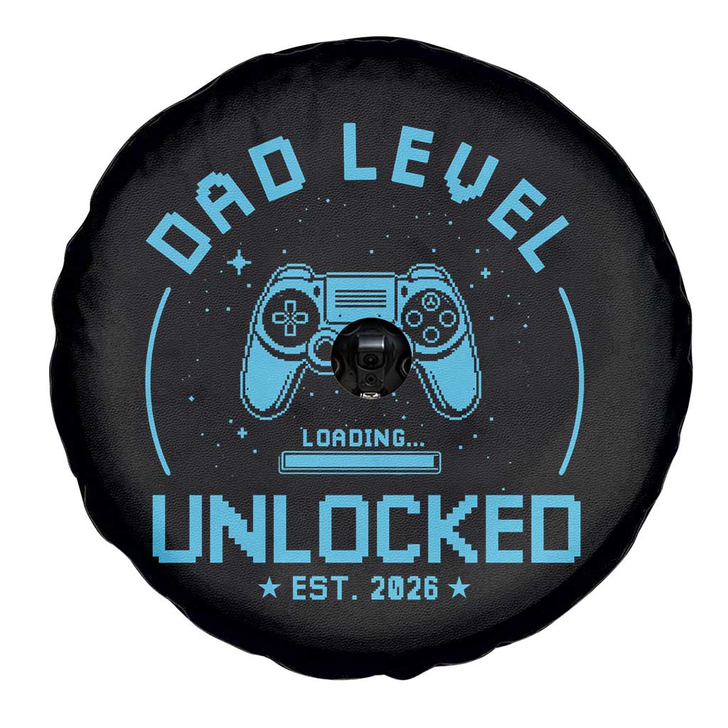 Promoted to Dad 2026 Spare Tire Cover New Dad Gifts for First Time Daddy Fathers Day