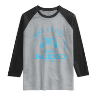 Promoted to Dad 2026 Raglan Shirt New Dad Gifts for First Time Daddy Fathers Day