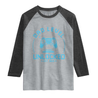 Promoted to Dad 2026 Raglan Shirt New Dad Gifts for First Time Daddy Fathers Day