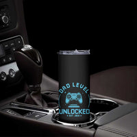 Promoted to Dad 2026 Skinny Tumbler New Dad Gifts for First Time Daddy Fathers Day