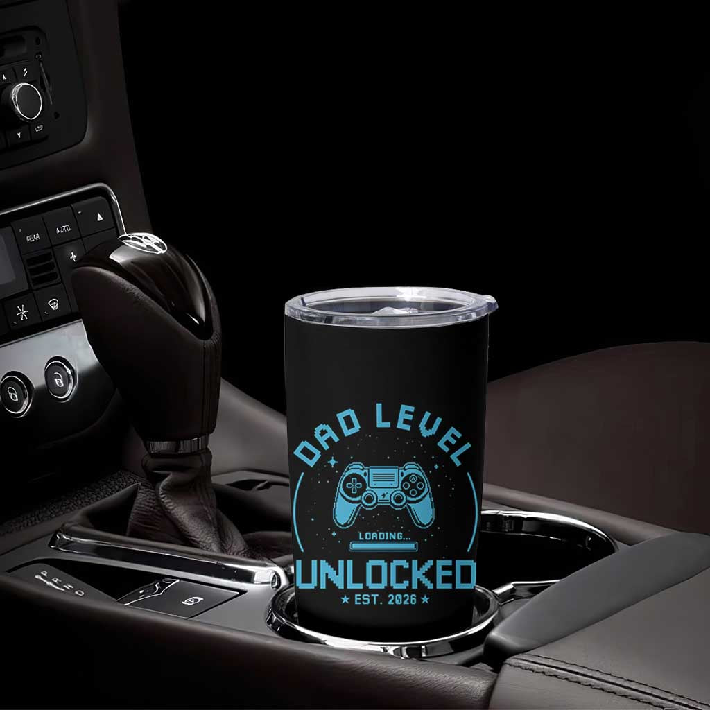 Promoted to Dad 2026 Tumbler Cup New Dad Gifts for First Time Daddy Fathers Day