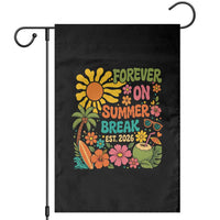 Retired Teacher Gift Garden Flag Forever On Summer Break Retirement 2026 Vintage Flower Graphic