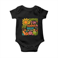 Retired Teacher Gift Baby Onesie Forever On Summer Break Retirement 2026 Vintage Flower Graphic