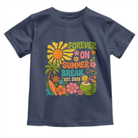 Retired Teacher Gift Toddler T Shirt Forever On Summer Break Retirement 2026 Vintage Flower Graphic