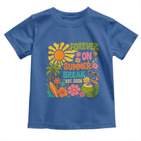 Retired Teacher Gift Toddler T Shirt Forever On Summer Break Retirement 2026 Vintage Flower Graphic