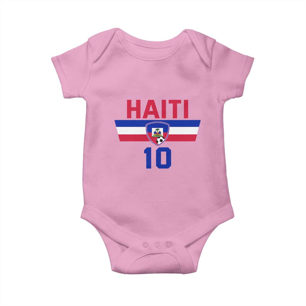 Haiti Haitian Flag Baby Onesie Proud Haitienne Cheer Country Favorite Spirit Game Caribbean Souvenir