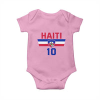 Haiti Haitian Flag Baby Onesie Proud Haitienne Cheer Country Favorite Spirit Game Caribbean Souvenir