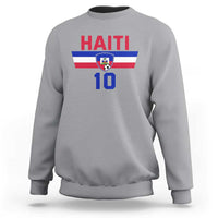 Haiti Haitian Flag Sweatshirt Proud Haitienne Cheer Country Favorite Spirit Game Caribbean Souvenir