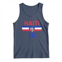 Haiti Haitian Flag Tank Top Proud Haitienne Cheer Country Favorite Spirit Game Caribbean Souvenir