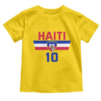 Haiti Haitian Flag Toddler T Shirt Proud Haitienne Cheer Country Favorite Spirit Game Caribbean Souvenir
