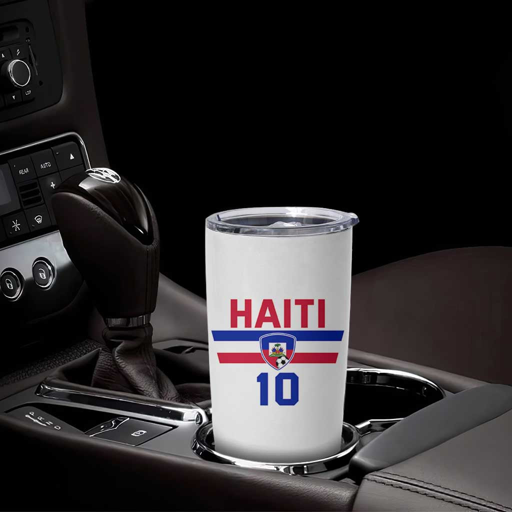 Haiti Haitian Flag Tumbler Cup Proud Haitienne Cheer Country Favorite Spirit Game Caribbean Souvenir