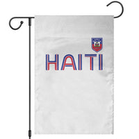Haiti Flag Crest Garden Flag Haitian Pride National Heritage Patriotic Graphic