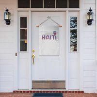 Haiti Flag Crest Garden Flag Haitian Pride National Heritage Patriotic Graphic