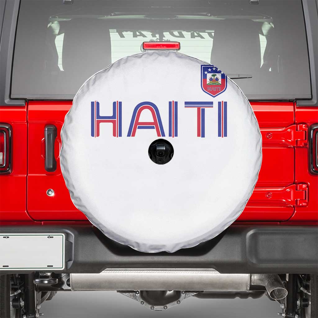 Haiti Flag Crest Spare Tire Cover Haitian Pride National Heritage Patriotic Graphic
