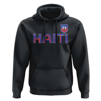Haiti Flag Crest Hoodie Haitian Pride National Heritage Patriotic Graphic