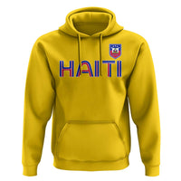 Haiti Flag Crest Hoodie Haitian Pride National Heritage Patriotic Graphic