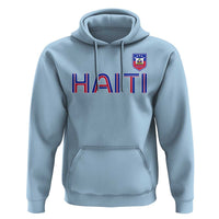 Haiti Flag Crest Hoodie Haitian Pride National Heritage Patriotic Graphic