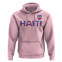 Haiti Flag Crest Hoodie Haitian Pride National Heritage Patriotic Graphic