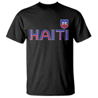 Haiti Flag Crest T Shirt Haitian Pride National Heritage Patriotic Graphic