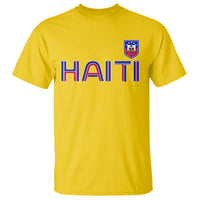Haiti Flag Crest T Shirt Haitian Pride National Heritage Patriotic Graphic