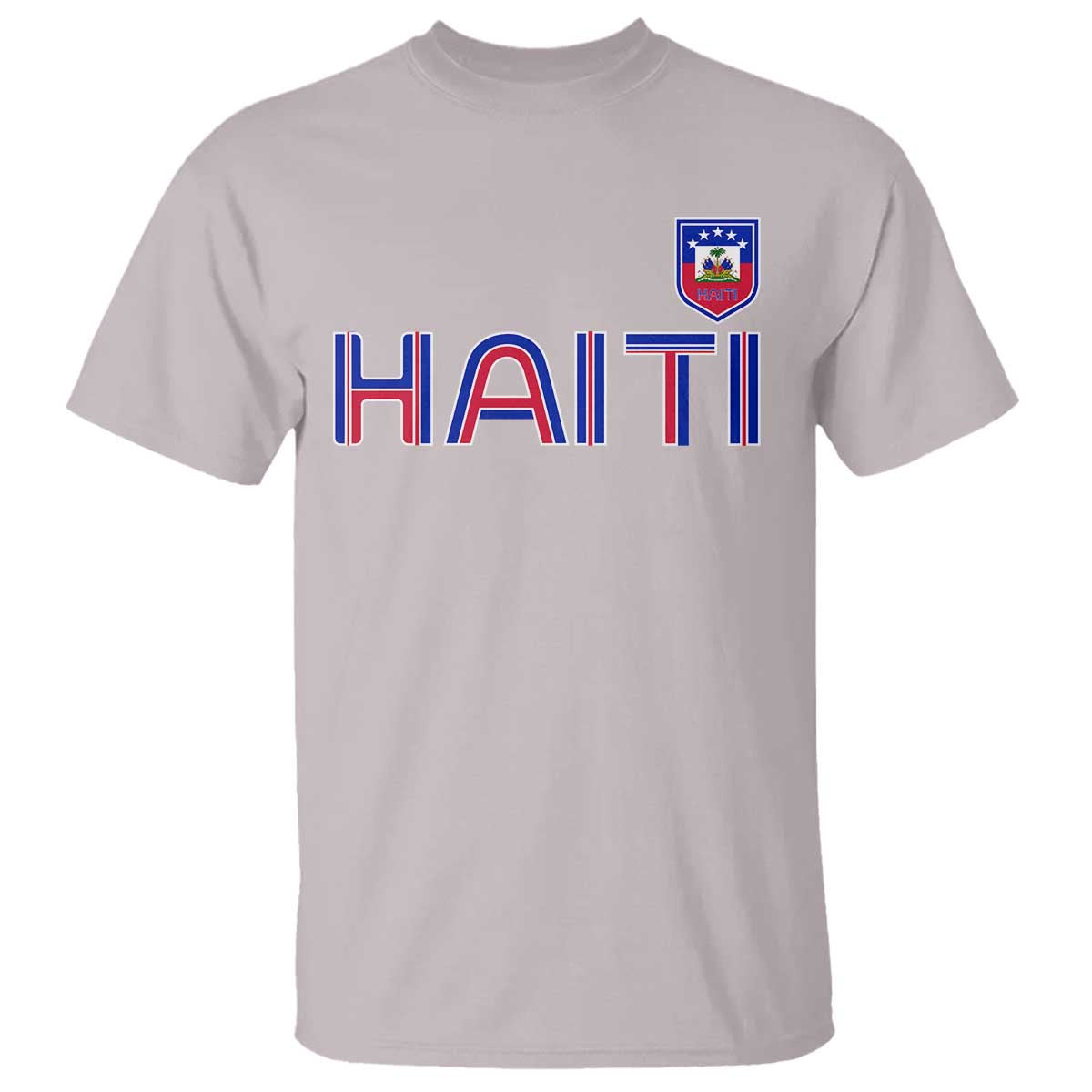 Haiti Flag Crest T Shirt Haitian Pride National Heritage Patriotic Graphic