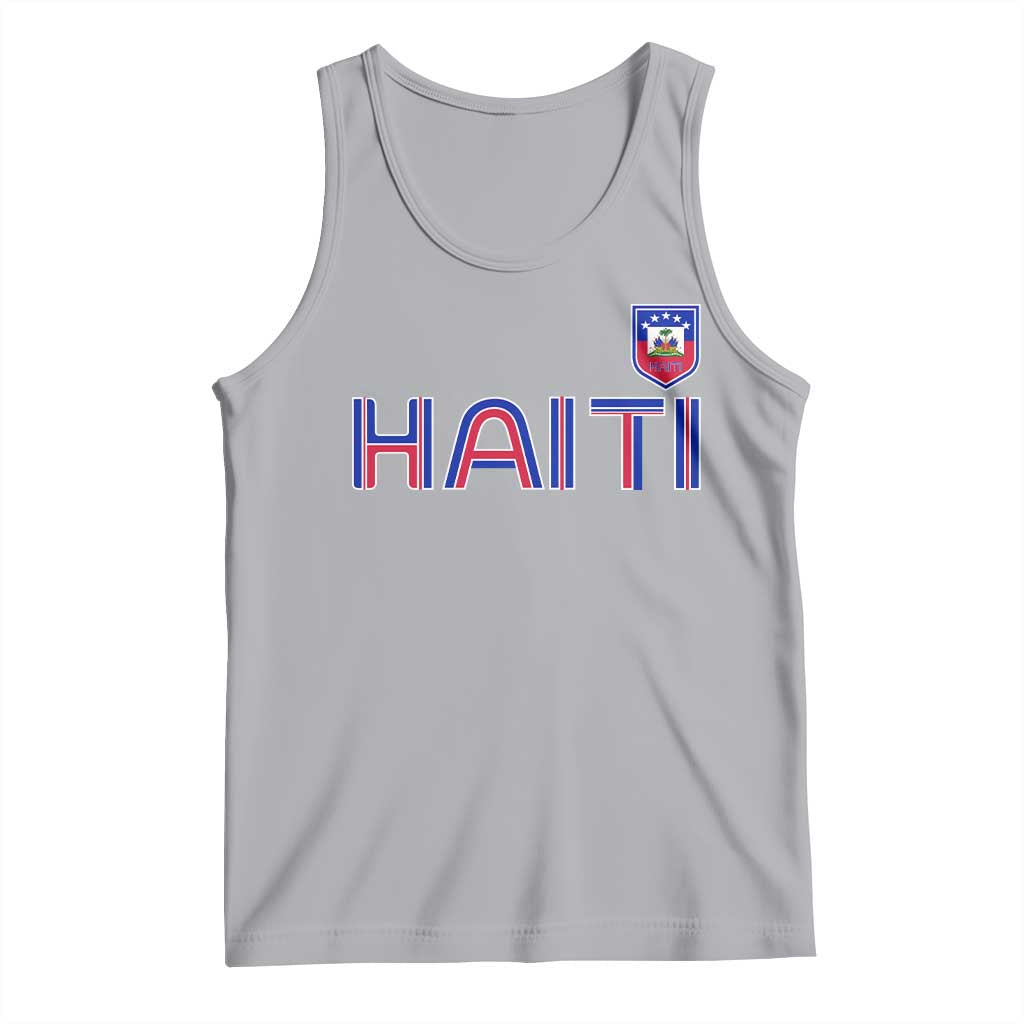 Haiti Flag Crest Tank Top Haitian Pride National Heritage Patriotic Graphic