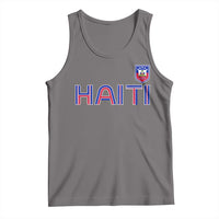 Haiti Flag Crest Tank Top Haitian Pride National Heritage Patriotic Graphic