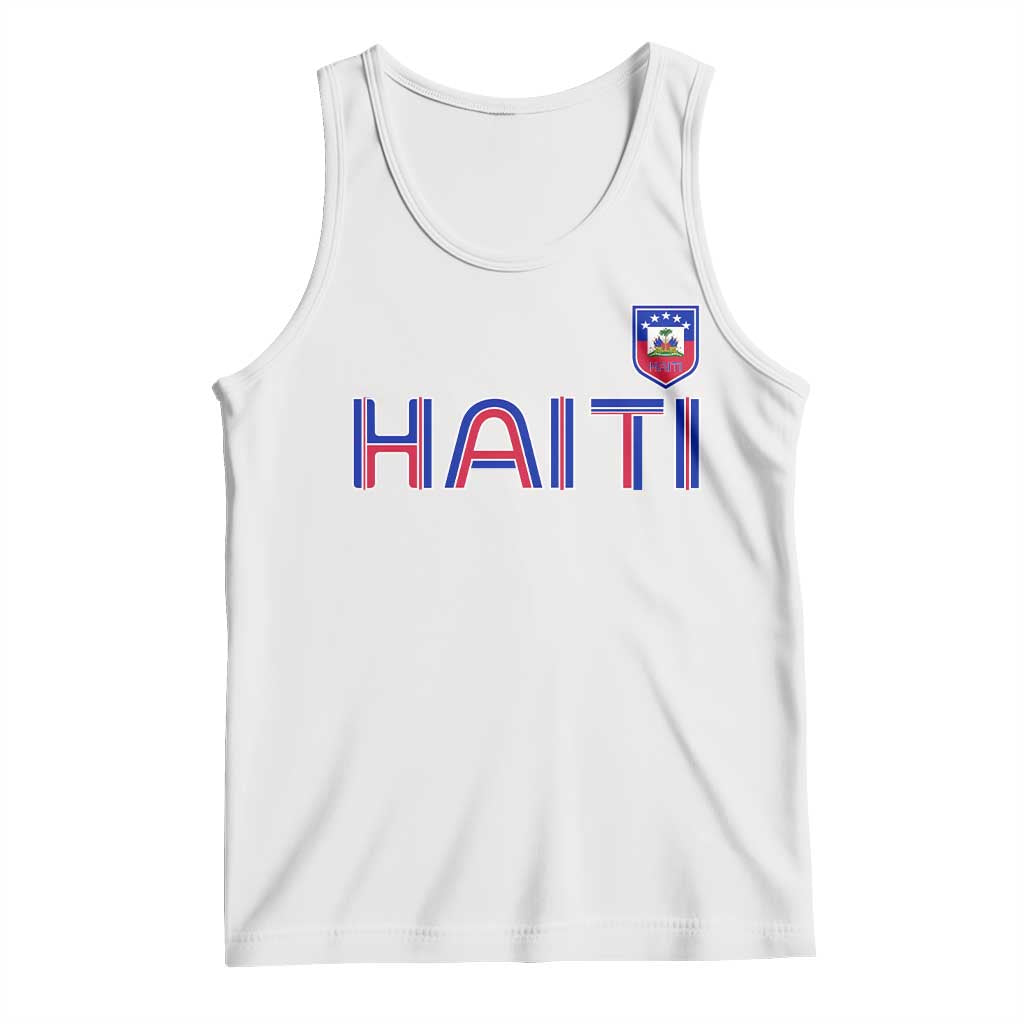 Haiti Flag Crest Tank Top Haitian Pride National Heritage Patriotic Graphic