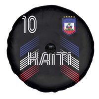 Haiti Soccer Spare Tire Cover Haitian Football Fan Pride National Team Support Graphic