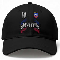 Haiti Soccer Baseball Cap Haitian Football Fan Pride National Team Support Graphic