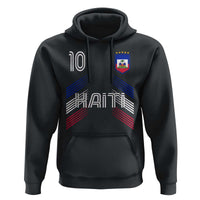 Haiti Soccer Hoodie Haitian Football Fan Pride National Team Support Graphic