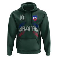 Haiti Soccer Hoodie Haitian Football Fan Pride National Team Support Graphic