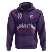 Haiti Soccer Hoodie Haitian Football Fan Pride National Team Support Graphic