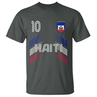 Haiti Soccer T Shirt Haitian Football Fan Pride National Team Support Graphic