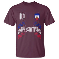 Haiti Soccer T Shirt Haitian Football Fan Pride National Team Support Graphic