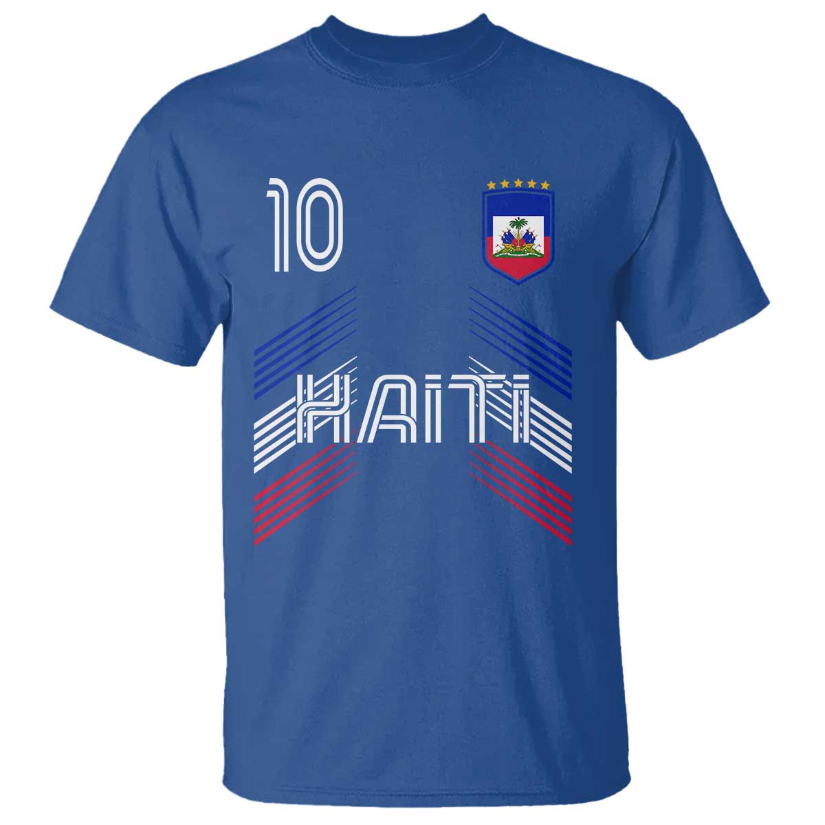 Haiti Soccer T Shirt Haitian Football Fan Pride National Team Support Graphic